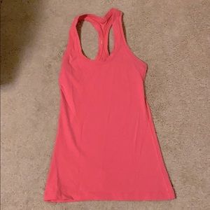 lululemon hot pink tank - size 2